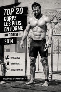 Image d'un groupe d'athlètes performants au Crossfit 2014, montrant leur détermination et leur force