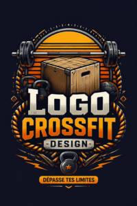 Conception d'un logo CrossFit moderne et dynamique