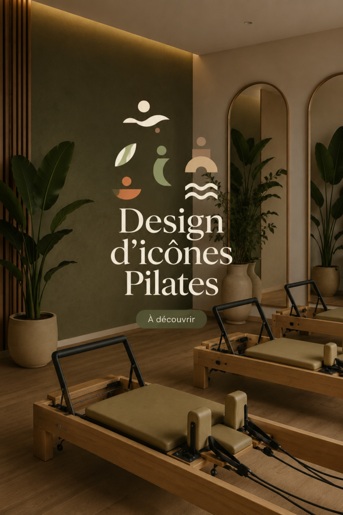 Un espace de Pilates accueillant avec des éléments de design inspirants et apaisants.