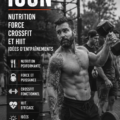 Femme en pleine séance de CrossFit, avec des poids, le regard déterminé.