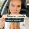 Femme faisant des exercices simples pour un ventre plat chez elle