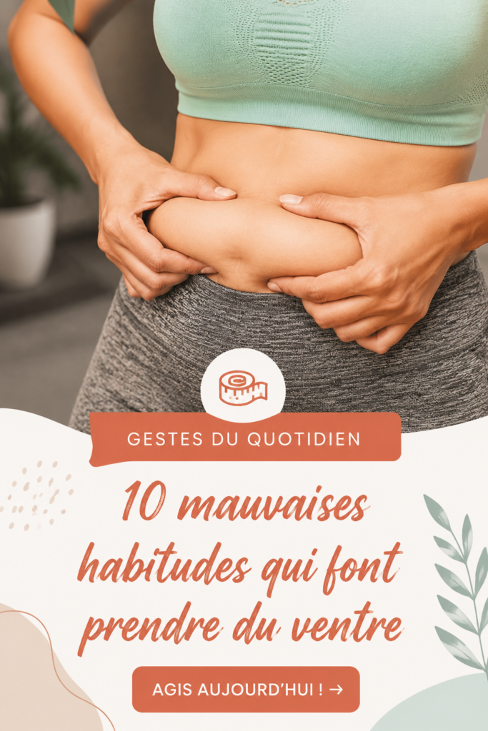 Femme souriante avec un ventre plat dans un environnement naturel