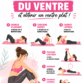 Femme faisant des exercices de yoga pour un ventre plat