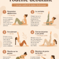 Femme pratiquant le Pilates à la maison avec des vêtements confortables.