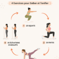 Une femme effectuant un exercice pour tonifier ses jambes et fessiers