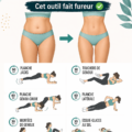 Femme faisant des exercices légers pour un ventre tonique