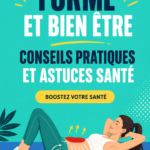 Femme souriante en pleine forme pratiquant du yoga en extérieur.