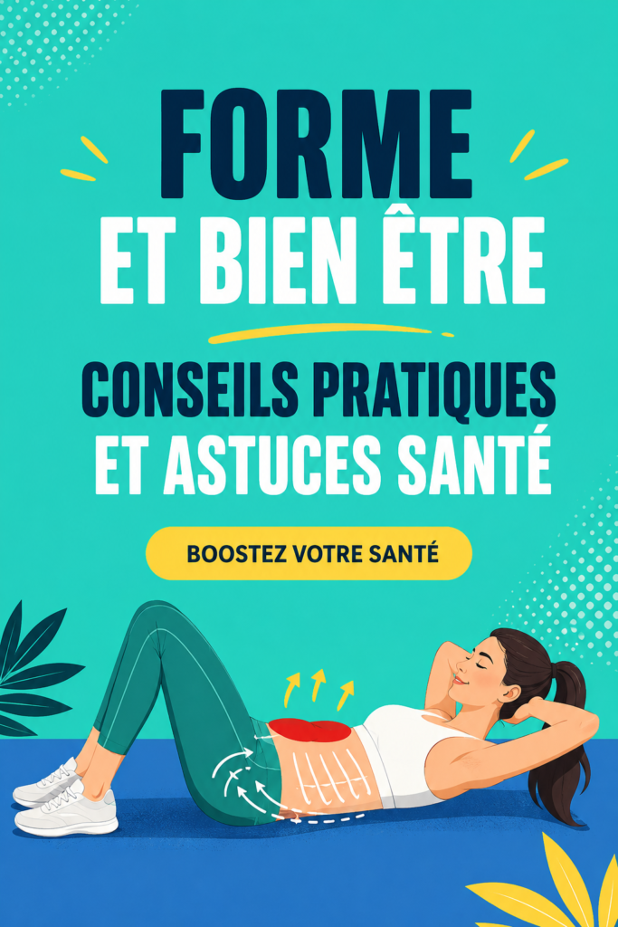 Femme souriante en pleine forme pratiquant du yoga en extérieur.