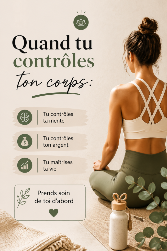 Femme méditant en pleine nature, symbole d'harmonie entre corps et esprit