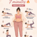 Femme faisant une routine d'entraînement de 7 minutes pour un ventre plat à la maison
