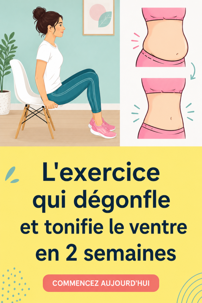 Femme effectuant un exercice de tonification abdominale.