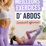 Exercices d'abdos pour un ventre tonique et plat