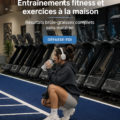 Femme faisant des exercices de fitness à domicile pour brûler des graisses