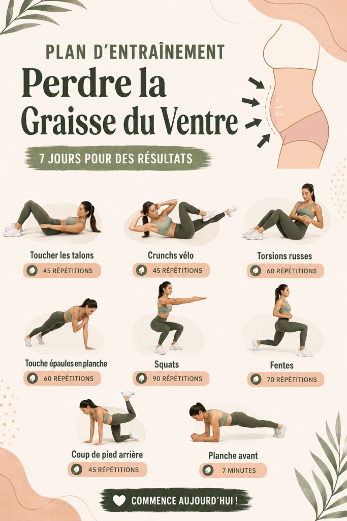 Femmes faisant des exercices de fitness pour tonifier leur ventre