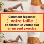 Femme réalisant un exercice pour un ventre plat