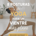 Femme pratiquant des postures de yoga pour un ventre tonique dans un environnement serein