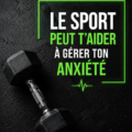 Femme faisant de l'exercice pour réduire son anxiété.