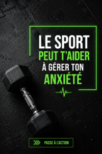 Femme faisant de l'exercice pour réduire son anxiété.