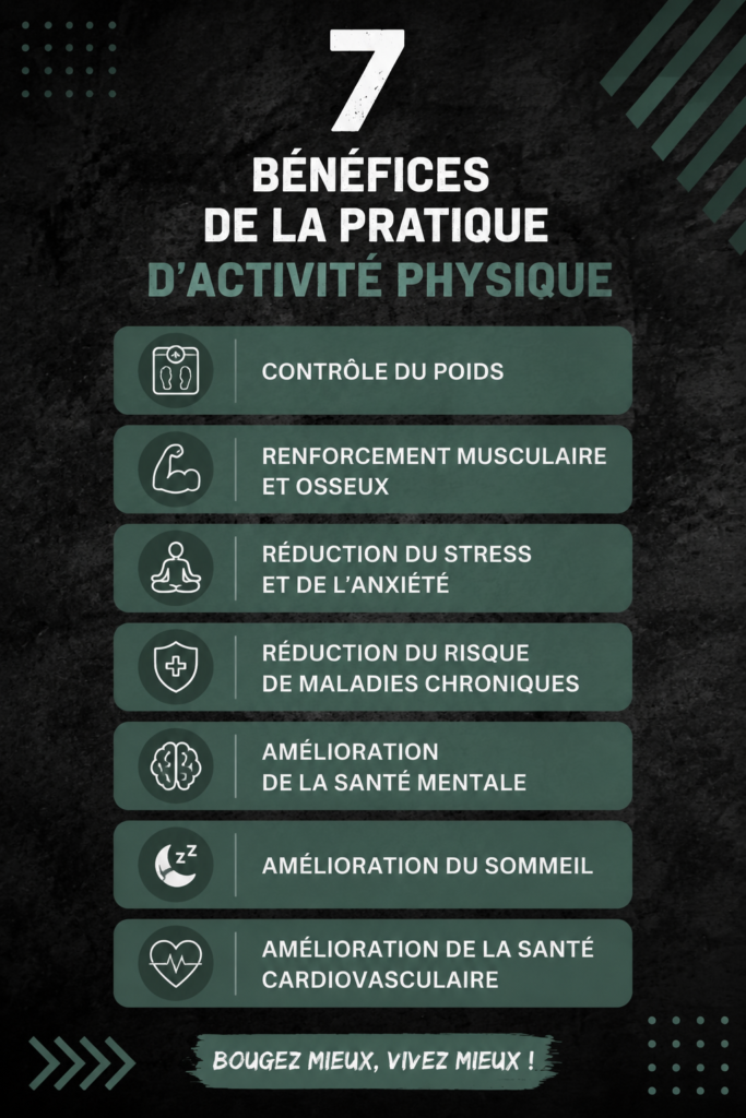 Femme pratiquant du yoga en extérieur, représentant les bienfaits de l'activité physique.