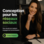 Design graphique inspirant pour un réseau social d'un coach sportif.