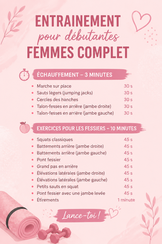 Femme active faisant de l'exercice dans un parc, symbolisant un entraînement pour débutantes.