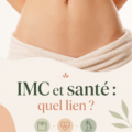 Femme souriante vérifiant son IMC sur un calculateur en ligne.