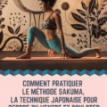 Illustration de la méthode Sakuma et exercices japonais pour sculpter le corps