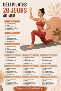 Une femme souriante réfléchissant à sa transformation personnelle au calme.