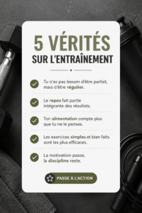 Une femme souriante faisant de l'exercice à la maison, représentant le fitness et le bien-être.