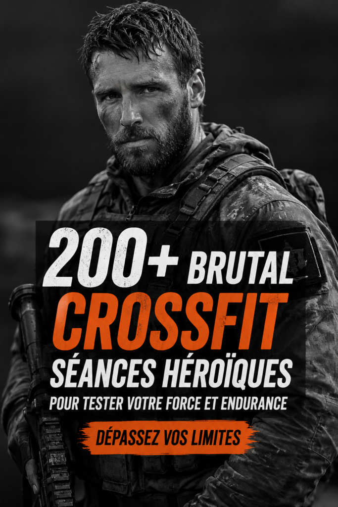 Femme s'entraînant lors d'une séance de Crossfit, mettant à l'épreuve sa force et son endurance.