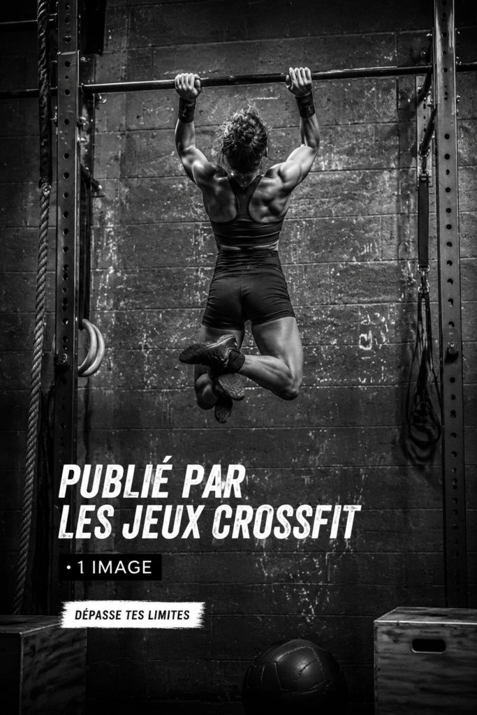 Femme souriante partageant son histoire de fitness sur les réseaux sociaux.