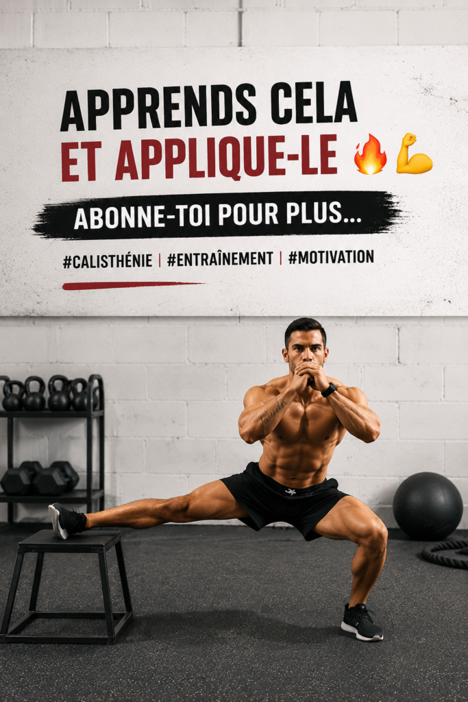 Femme pratiquant des exercices de calisthénie dans un parc