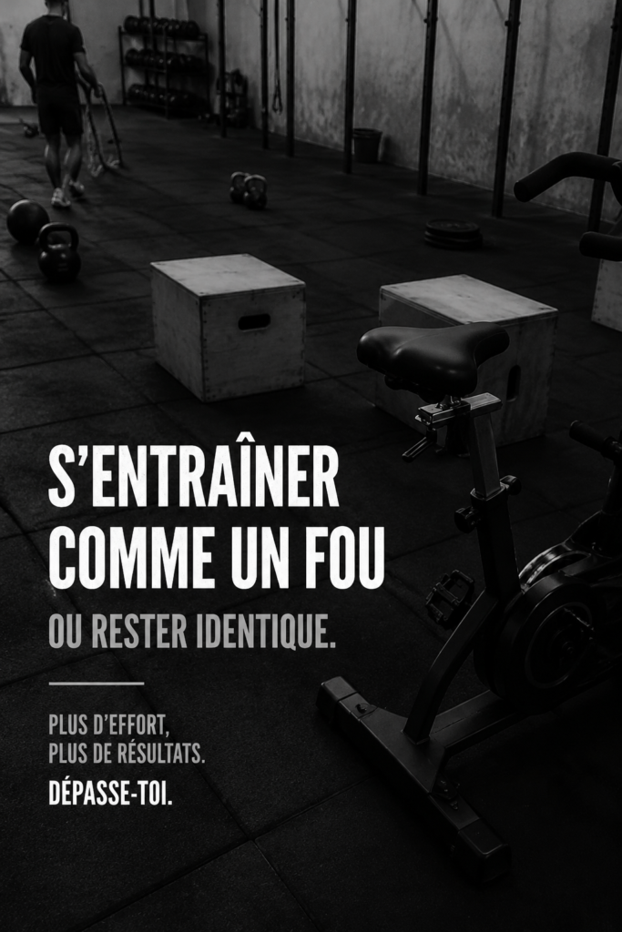 Femme en train de s'entraîner dans une salle de sport avec de l'énergie