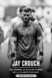 Jay Crouch en pleine séance d'entraînement, athlète inspirant du fitness.