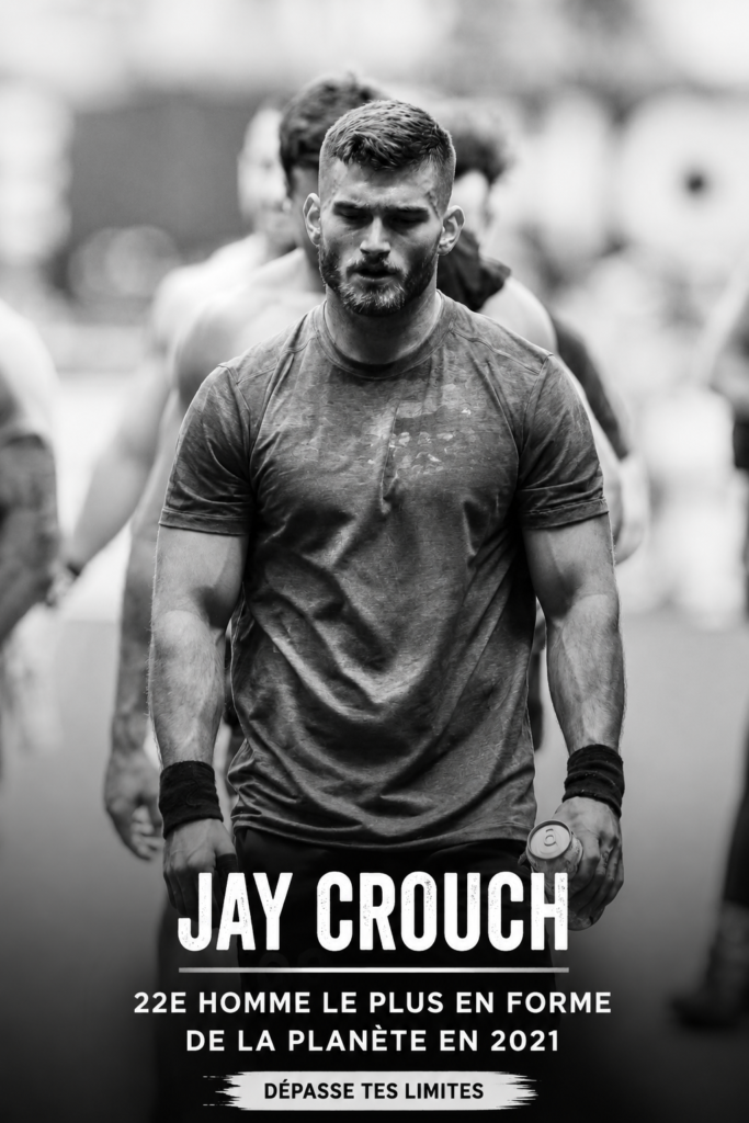 Jay Crouch en pleine séance d'entraînement, athlète inspirant du fitness.