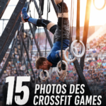Image captivante d'athlètes de CrossFit en pleine compétition, illustrant la passion et l'esprit d'équipe.