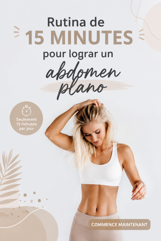 Une femme en train de faire des exercices abdominaux dans son salon.