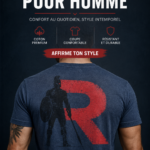 Un homme portant un t-shirt de fitness lors d'une séance d'entraînement en extérieur.