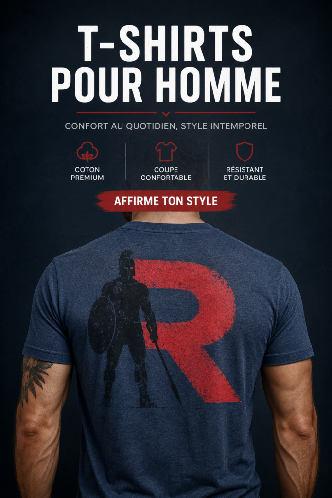 Un homme portant un t-shirt de fitness lors d'une séance d'entraînement en extérieur.