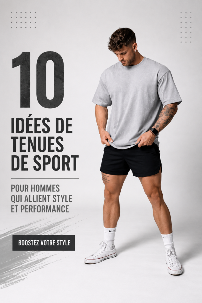 Femme dans une tenue de sport stylée, prête pour l'entraînement.
