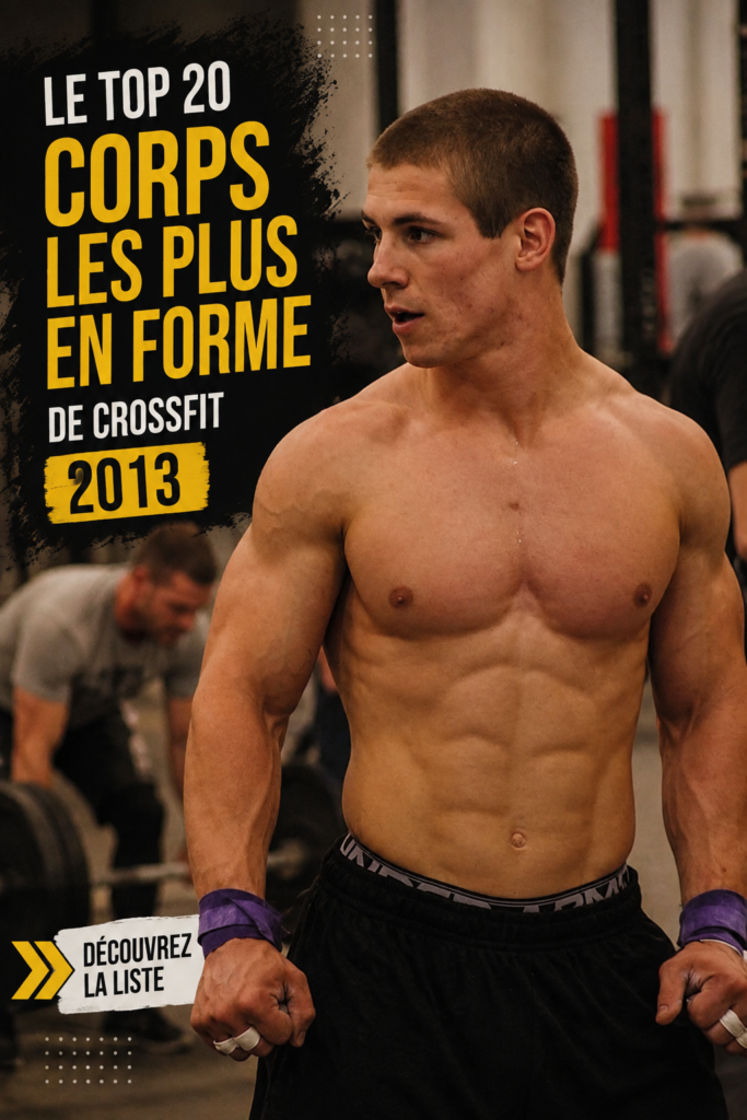 Un groupe d'athlètes CrossFit montrant leur force et détermination lors d'une compétition.