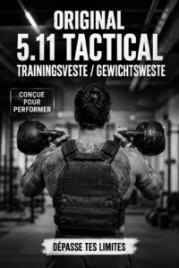 Veste de musculation originale sur un mannequin féminin au gymnase