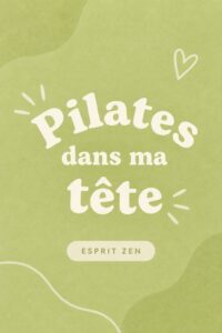 Femme pratiquant le Pilates sur un tapis, concentrée et sereine.