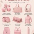 Incontournables essentiels Pilates roses, accessoires.