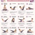 femme pratiquant des exercices de Pilates à domicile