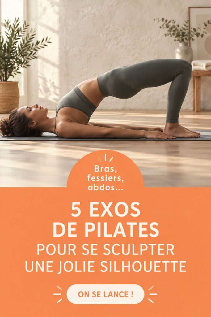 Femme pratiquant le Pilates pour sculpter sa silhouette