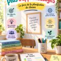 Femme souriante préparant son planning d'entraînement