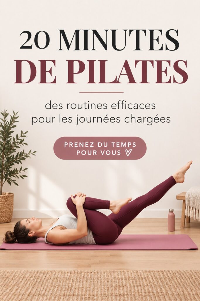 Séance de pilates de 20 minutes pour femmes de 30-50 ans