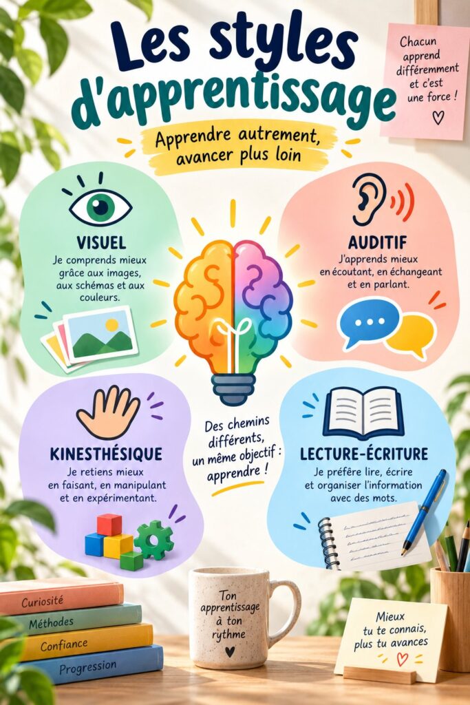 Femme effectuant un entraînement avec des aménagements adaptés à son style d'apprentissage.