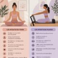 Femme pratiquant le yoga en extérieur, symbole de bien-être et d'équilibre.